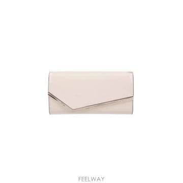 Jimmy Choo 26FW ������ Ŭ��ġ �Ŀ�ġ EMMIE PAT LATTE LIGHT GOLD White26FW ������ Ŭ��ġ �Ŀ�ġ EMMIE PAT LATTE LIGHT GOLD W