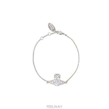 ViVienne westwood 26FW ���ȿ���Ʈ��� �Ƹ����� ORB ũ����Ż ���� 6102020Q 02P169 CN Silver26FW ���ȿ���Ʈ��� �Ƹ����� ORB ũ����Ż ���� 61020