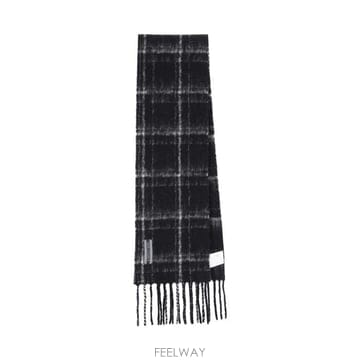 Our Legacy 26FW �ƿ������� ��������Ʈ ��ī�� A4248EBF BLACK FUZZY ALPACA CHECK26FW �ƿ������� ��������Ʈ ��ī�� A4248EBF BLACK FUZZY