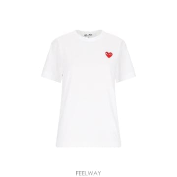 Comme des Garcons 26FW �ĵ������� ���� Ƽ���� AX T108 051 2 White26FW �ĵ������� ���� Ƽ���� AX T108 051 2 White