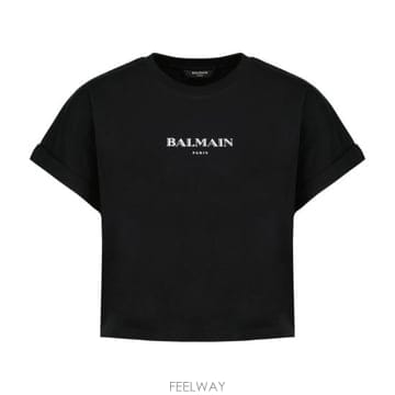 Balmain 26FW �߸� ���� Ƽ���� FF2EE005BD36 EAB black26FW �߸� ���� Ƽ���� FF2EE005BD36 EAB black