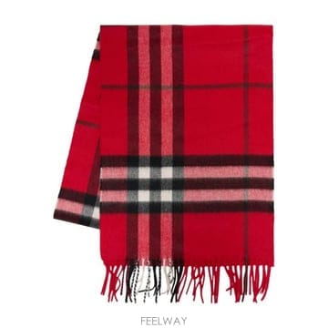Burberry 26FW ������ üũ ĳ�ù̾� ��ī�� 8112640 C3383 red26FW ������ üũ ĳ�ù̾� ��ī�� 8112640 C3383 red
