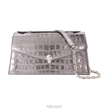 Alexander Mcqueen 26FW �˷���� ���� ũ�ν��� 8746191HBA31640 silver26FW �˷���� ���� ũ�ν��� 8746191HBA31640 silver
