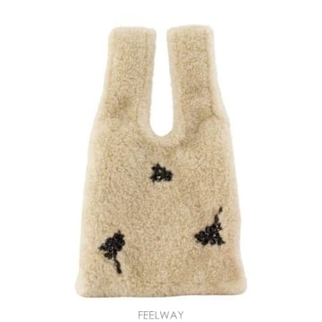 Simone Rocha 26FW �ø�λ� ��Ʈ�� BAG228B 0834 BLONDE JET beige26FW �ø�λ� ��Ʈ�� BAG228B 0834 BLONDE JET beige