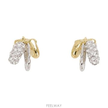 Simone Rocha 26FW �ø�λ� �̾ ERG596 0900 RHODIUM GOLD CRYSTAL silver26FW �ø�λ� �̾ ERG596 0900 RHODIUM GOLD CRYSTAL 