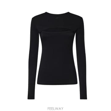 COURREGES 26FW ������ ���� Ƽ���� 326JTS273JS0203 9999 BLACK26FW ������ ���� Ƽ���� 326JTS273JS0203 9999 BLACK