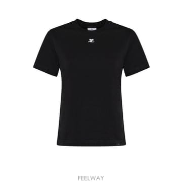 COURREGES 26FW ������ ���� Ƽ���� 326JTS217JS0233 9999 BLACK26FW ������ ���� Ƽ���� 326JTS217JS0233 9999 BLACK