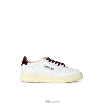 AUTRY 26FW ��Ʈ�� �޴޸���Ʈ �ο� ���� ����Ŀ�� AULW VZ01 White bordeaux26FW ��Ʈ�� �޴޸���Ʈ �ο� ���� ����Ŀ�� AULW VZ01 Wh