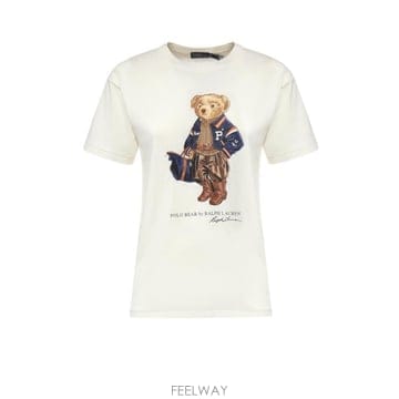 Ralph Lauren 26FW ���� �����η� ���� Ƽ���� 211B17774 001 Warm white26FW ���� �����η� ���� Ƽ���� 211B17774 001 Warm whit