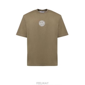 Stone Island 26FW ���� ���Ϸ��� �׷��� ����Ʈ ������ ��ư ���� Ƽ���� L2S152100001 S0480V005G M26FW ���� ���Ϸ��� �׷��� ����Ʈ ������ ��ư ���� Ƽ��