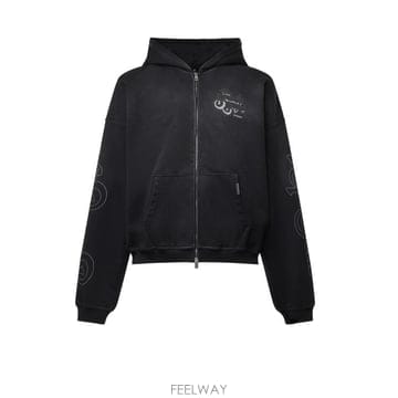 26FW 리프레젠트 긴팔 티셔츠 MLM101224 04 STAINED BLACK