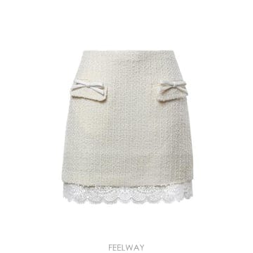Self Portrait 26FW ���� ��Ʈ����Ʈ �� ��ĿƮ PF26002SK C CREAM26FW ���� ��Ʈ����Ʈ �� ��ĿƮ PF26002SK C CREAM