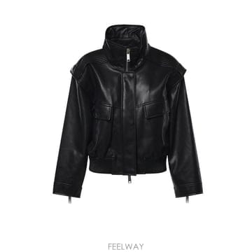26FW 셀프 포트레이트 자켓 AW26120J B BLACK