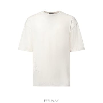 26FW 앤 드뮐미스터 반팔 티셔츠 B0014220 FA206003 IVORY