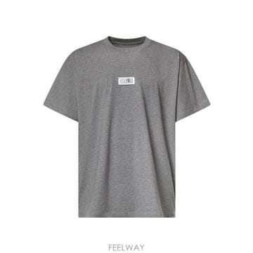 26FW MM6 메종마르지엘라 Numeric 코튼 티셔츠 SH0GC0071 M20170856M Heather