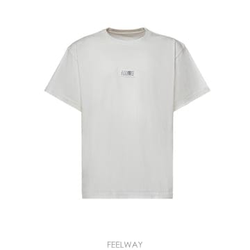 26FW MM6 메종마르지엘라 반팔 티셔츠 SH0GC0071 M20258101 OFF WHITE
