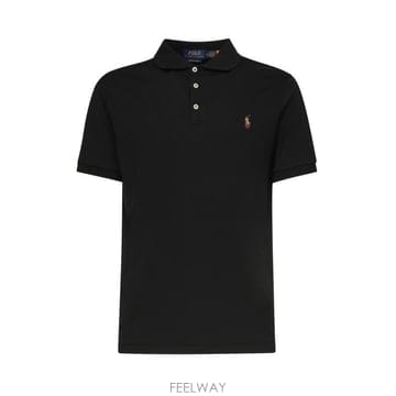 26SS 폴로 랄프로렌 폴로 티셔츠 710713130 001 BLACK