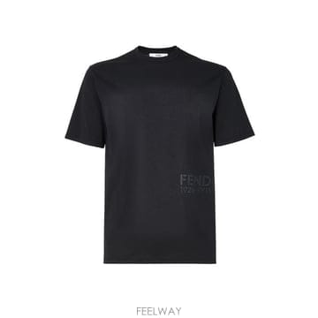 26FW 펜디 반팔 티셔츠 FY1370 B19QF043Y BLACK