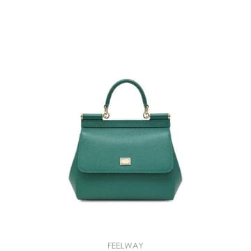 26FW 돌체앤가바나 미디움 시실리 핸드백 BB6003 B100187174 GREEN