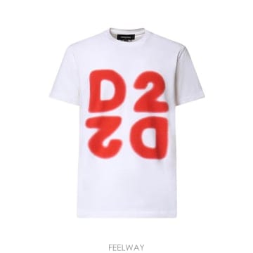 Dsquared2 26FW �������2 ���� Ƽ���� S74GD1579 D20106100 WHITE26FW �������2 ���� Ƽ���� S74GD1579 D20106100 WHITE