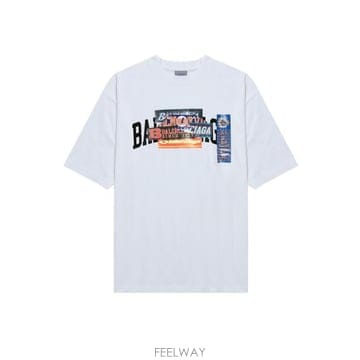 Balenciaga 26FW �߷��þư� ���� ��ƼĿ �̵�� �� Ƽ���� 764235 TUVS39000 WHITE26FW �߷��þư� ���� ��ƼĿ �̵�� �� Ƽ���� 764235 TU