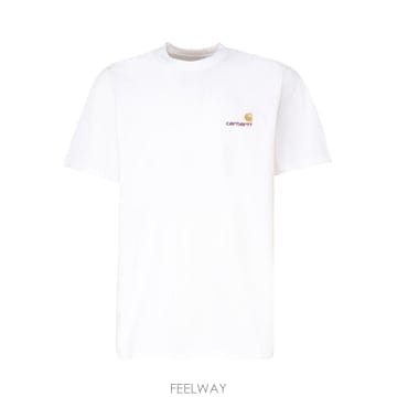 Carhartt 25FW Į��Ʈ WIP ���� Ƽ���� I029956 02XX White25FW Į��Ʈ WIP ���� Ƽ���� I029956 02XX White