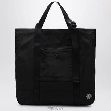 스톤 아일랜드 토트백 쇼핑백 블랙