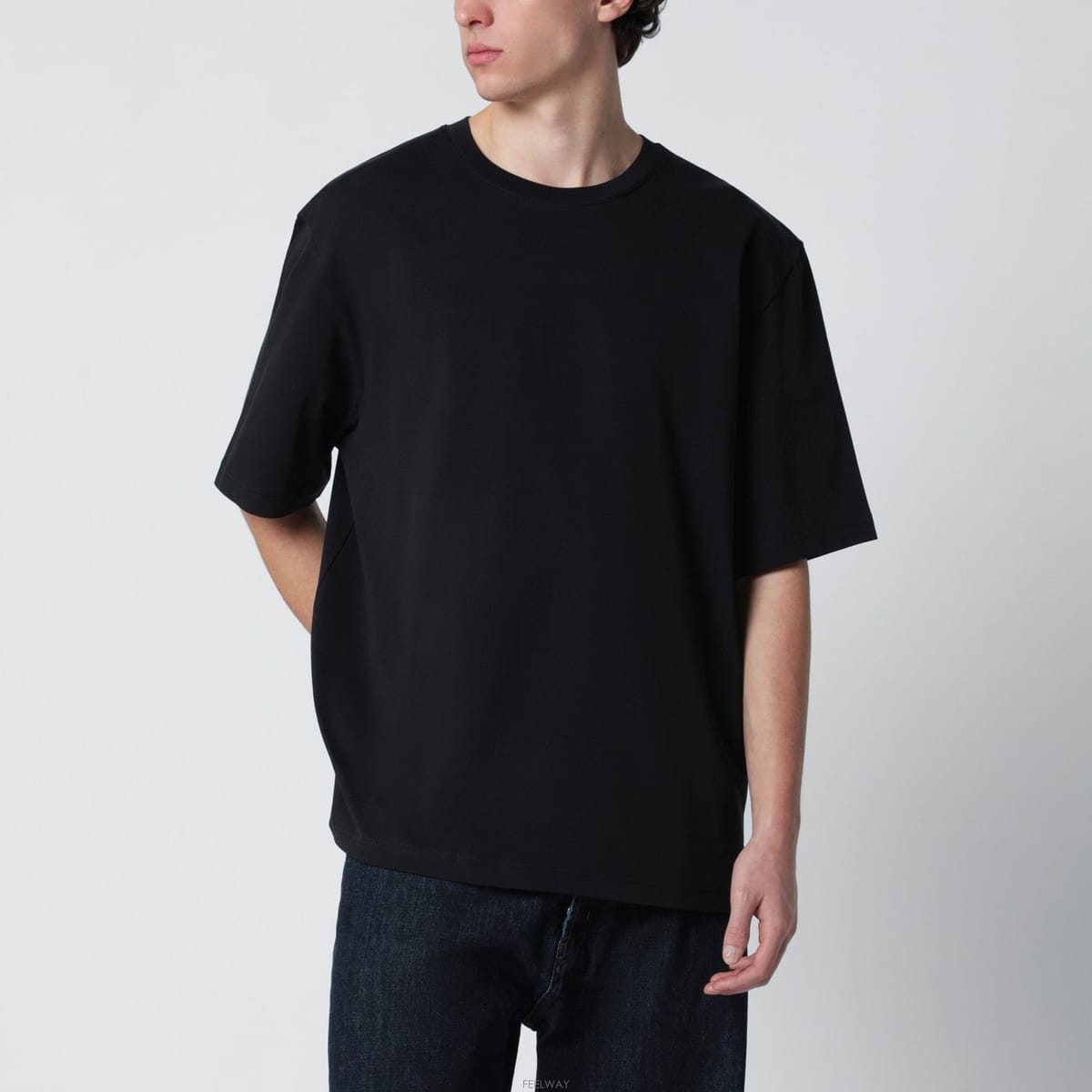 STUDIO NICHOLSON [A1] ��Ʃ��� ���ݽ� LAYSNM1066 Ƽ���� ž ���� LAYSNM1066BLK[A1] ��Ʃ��� ���ݽ� LAYSNM1066 Ƽ���� ž ���� LAYSNM1