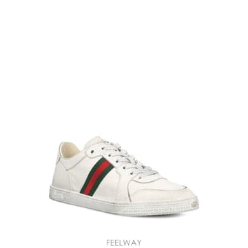 GUCCI 26FW ���� ��Ʈ��ġ �ο�ž ����Ŀ�� 865056 AAGFF9099 WHITE26FW ���� ��Ʈ��ġ �ο�ž ����Ŀ�� 865056 AAGFF9099 WH