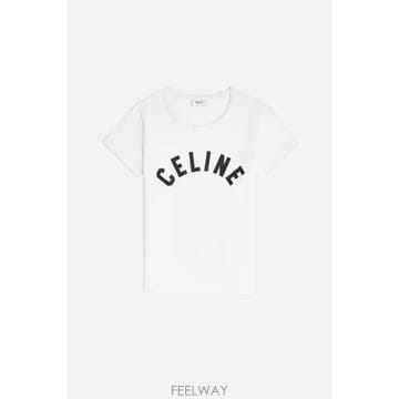 CELINE [E32]������ RX0SU3O2401OB ���� Ƽ���� ���� ž ��ũž �μҸ� �ΰ� CELINE T SHIRT[E32]������ RX0SU3O2401OB ���� Ƽ���� ���� ž ��ũž 