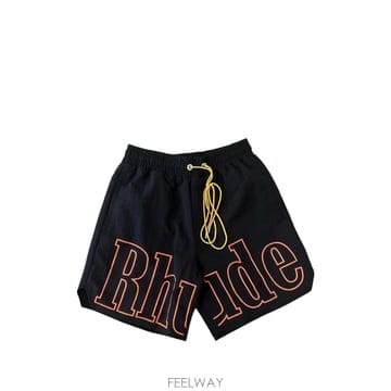 RHUDE ��� logo print swim shorts 12208809672968 TP725501125��� logo print swim shorts 12208809672968 TP725501125
