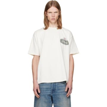 루드 오프 화이트 루드 데저트 크레스트 티셔츠 RHFW26TT02012 TP876960766