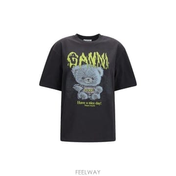 GANNI 26FW ���� �ĵ� Ƽ���� A1050303 252 GREY26FW ���� �ĵ� Ƽ���� A1050303 252 GREY
