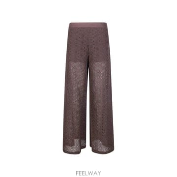 26 FW PINKO 자수 팬츠 106440A35P TP456950809