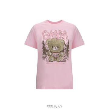 GANNI 26FW ���� ���� Ƽ���� A1050333 868 PINK26FW ���� ���� Ƽ���� A1050333 868 PINK