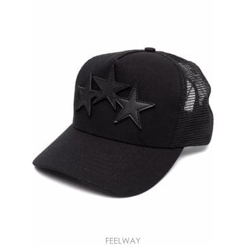 26 FW 아미리 쓰리 스타 패치 트러커 모자 XMAH002 TP455359343