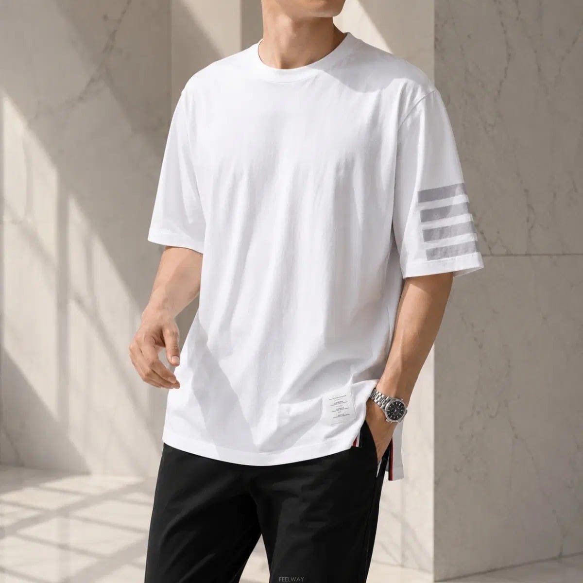 Thom Browne [��ǰ/�������] ����� ��ư �缱���� ���� Ƽ���� 5 / 105[��ǰ/�������] ����� ��ư �缱���� ���� Ƽ���� 5 /