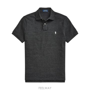 Ralph Lauren ���Ϲ�� ���� �����η� classic polo shirt���Ϲ�� ���� �����η� classic polo shirt