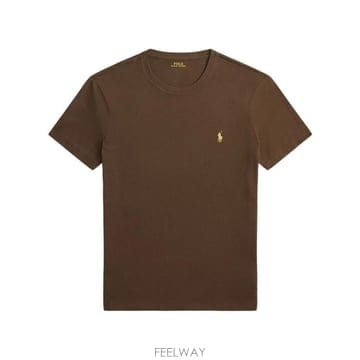 Ralph Lauren 26FW ���� �����η� ���Ϸΰ� �ڼ� ���� Ƽ���� 710671438 533NUTMEGBROWN C866326FW ���� �����η� ���Ϸΰ� �ڼ� ���� Ƽ���� 710671438