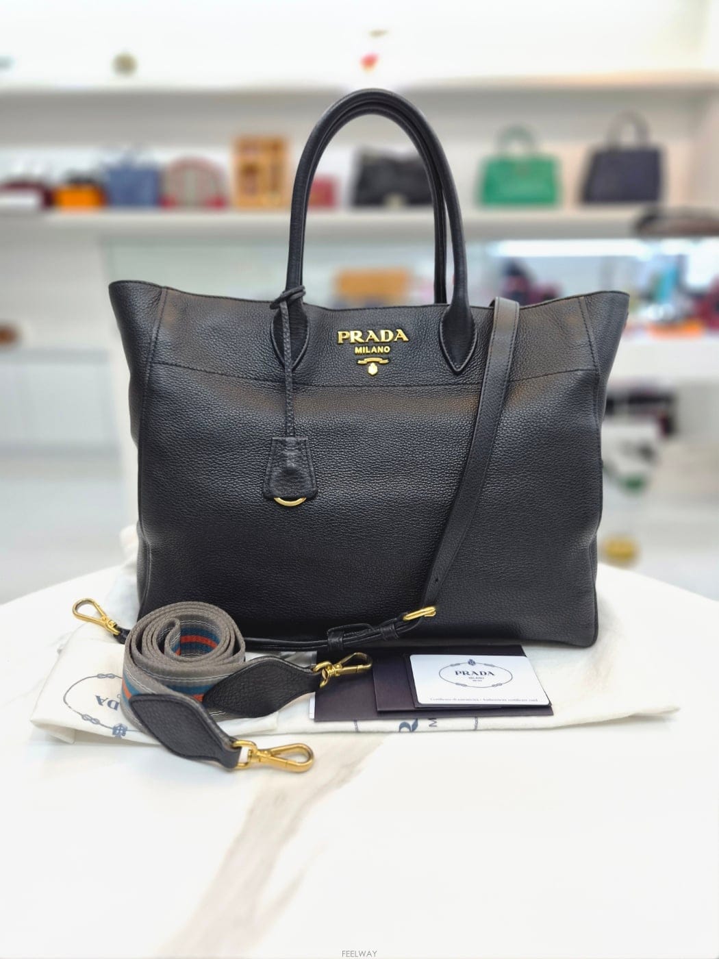 PRADA ����� ���ڷ� ���̳� ��Ʈ�� �����+��Ʈ�� 2WAY 1BG194����� ���ڷ� ���̳� ��Ʈ�� �����+��Ʈ�� 2WAY 1BG194
