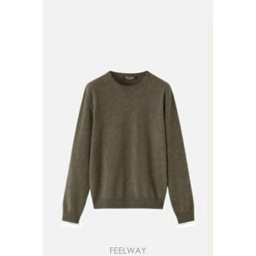 [E32]로로피아나 FAP6073H1GN 의류 니트 스웨터 가디건 LORO PIANA Classic Crew