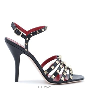 Valentino [B47]�߷�Ƽ�� ����ٴ� 9W2S0PV5JDW0NO ���� ���� �ø��ö� ������ BLACK LEATHER R[B47]�߷�Ƽ�� ����ٴ� 9W2S0PV5JDW0NO ���� ���� �ø���