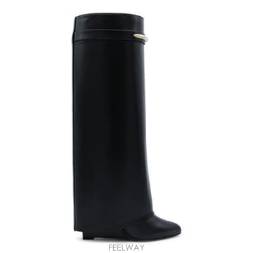 Givenchy [B47]����� BE703XE1J7001 ���� ��Ŭ �� �̵� ���� BLACK LEATHER BOOTS[B47]����� BE703XE1J7001 ���� ��Ŭ �� �̵� ���� BLACK