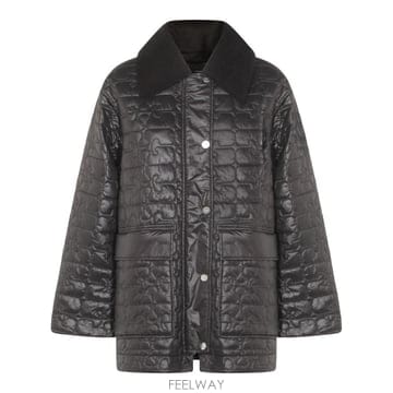 GANNI [B47]���� W0343252 ���� �ٿ����� �е����� �ƿ��� BROWN DOWN JACKET[B47]���� W0343252 ���� �ٿ����� �е����� �ƿ��� BROWN
