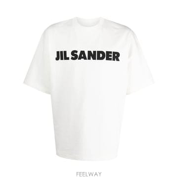 JIL SANDER [B47]������ J21GC0001J45148102 ���� Ƽ���� ���� ž WHITE COTTON T SHIRT[B47]������ J21GC0001J45148102 ���� Ƽ���� ���� ž WHI