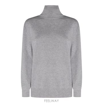 [B47]말로 DXC238F1C02E3628 여성 니트 스웨터 가디건 GREY CASHMERE KNITWEA