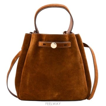 [B47]토리버치 174221200 여성 숄더백 사첼백 크로스백 BROWN LEATHER SATCHEL