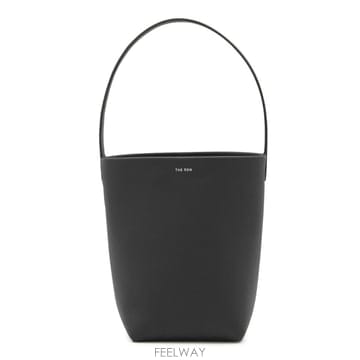 [B47]더로우 W1314L129BLK 여성 토트백 탑핸들백 숄더백 쇼퍼백 BLACK LEATHER SMAL