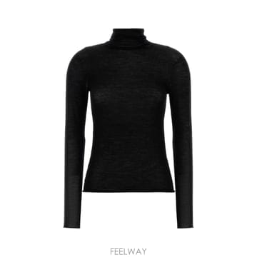 Carven [X45]��� 6252K21312 N999 ���� ������ ��Ʈ ����� Black wool sweater[X45]��� 6252K21312 N999 ���� ������ ��Ʈ ����� Bl