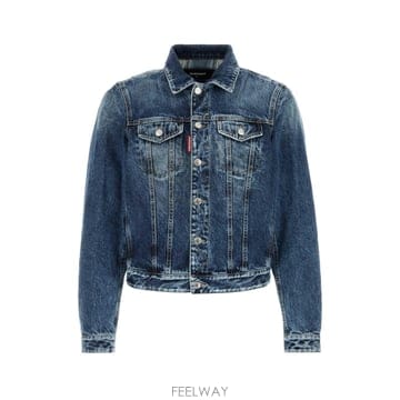 [X45]DSQUARED S74AM1732S30839 470 남성 블레이저 봄버 캐주얼자켓 Denim jac